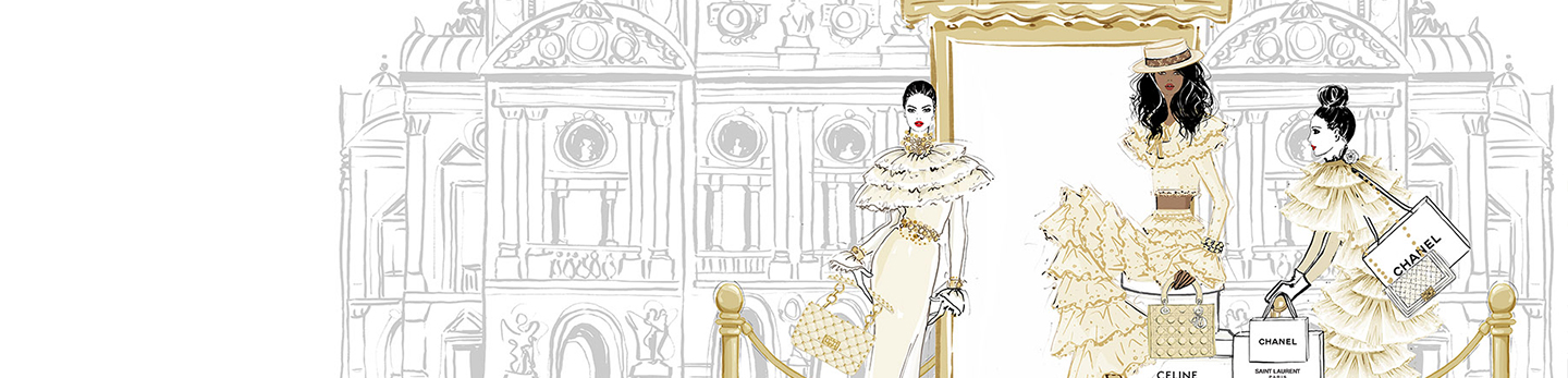 illustrated world of couture by megan hess web banner